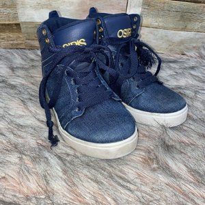 Osiris Boys Denim Canvas High Top 13.5 Youth